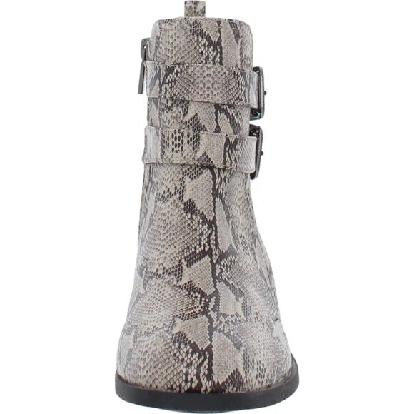 Size 6.5 - KENNETH COLE Reaction - Faux Leather Ankle Boots Moto NEW $109 msrp - Picture 5 of 5